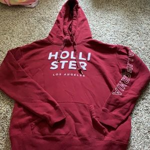 Red Hollister Hoodie